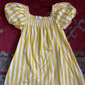 Jcrew kids striped dress.